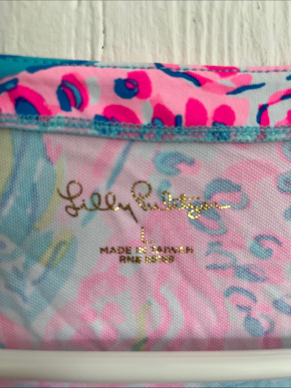 Lilly Pulitzer Pink & Aqua Dress - Picture 2 of 3